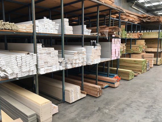 The warehouse at Hystress Timber and Trusses